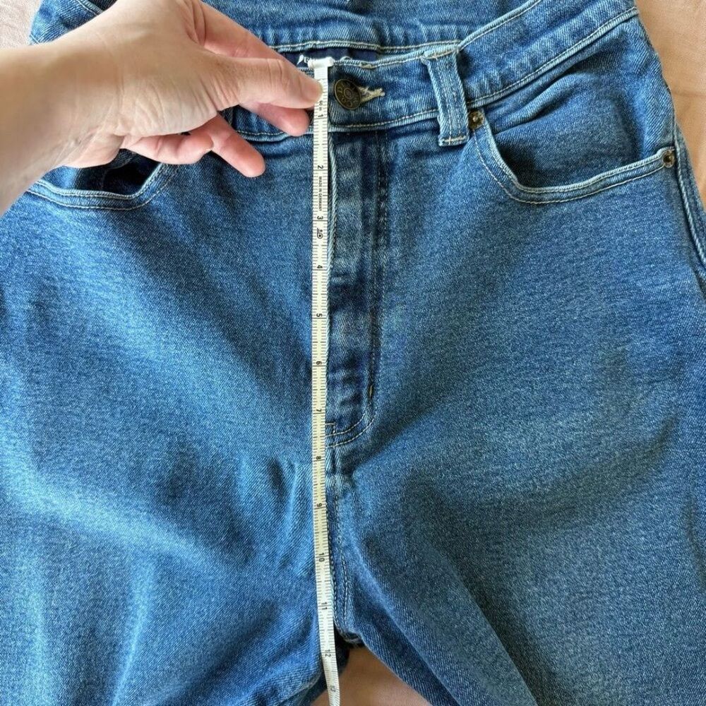 Vintage high rise Denim&Co Blue Mom Jeans size 10 - Picture 7 of 8